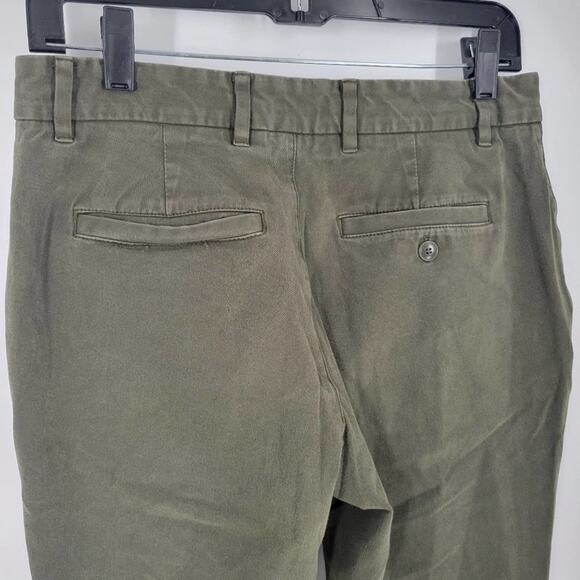 Everlane Uniform Green Athletic Straight Leg Pants 29X32 - Picture 5 of 8